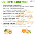 Premium Ginger Tea Bags, 100% Natural & Pure from Ginger Roots, Ginger Tea, Ginger Herbal Tea. Ginger Tea. No Sugar, No Caffeine, No Gluten, Vegan. - FreshDrinkUS - Natural and Premium Herbal Tea