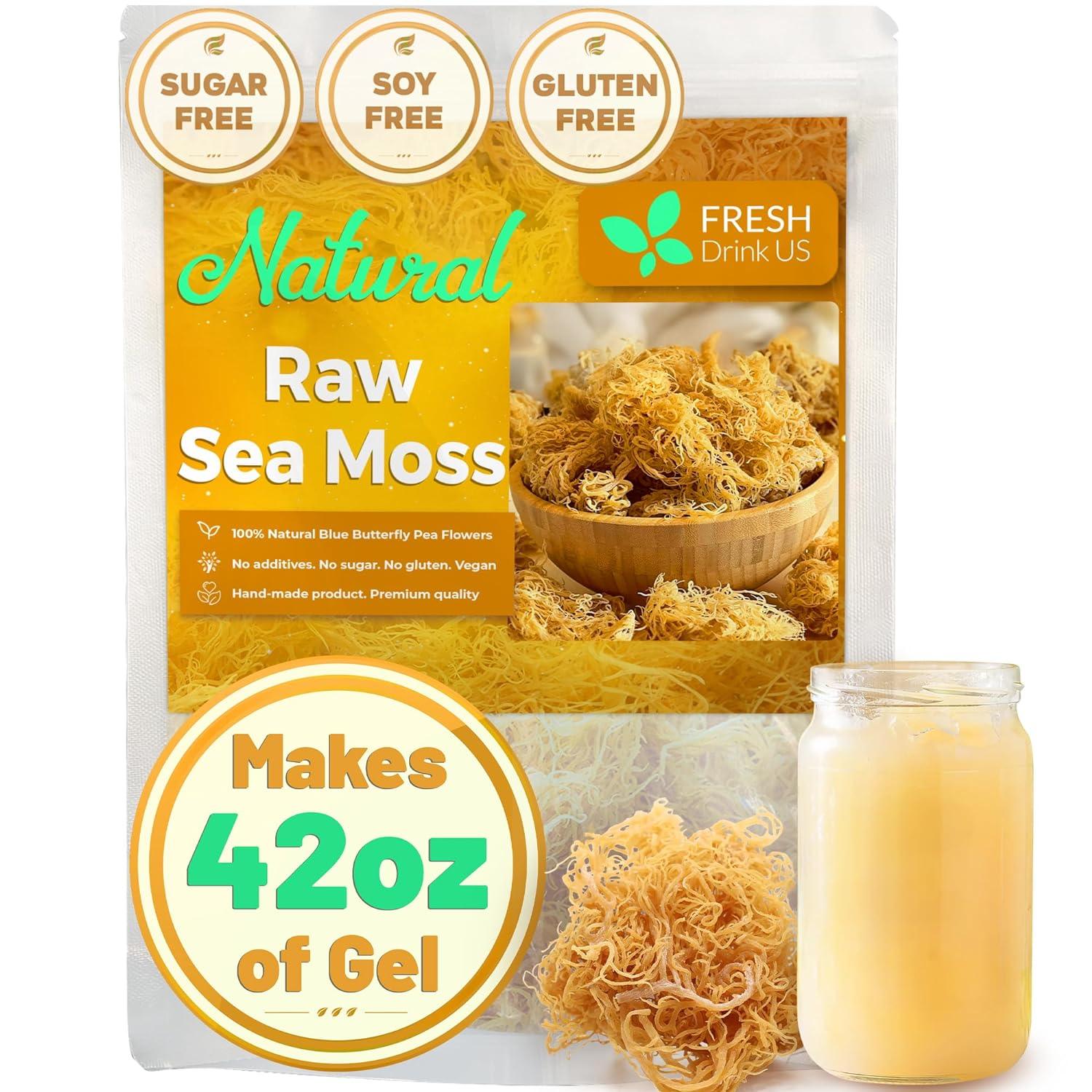 Irish Sea Moss (Sea Moss, Gluten Free, Raw, Wild Harvested