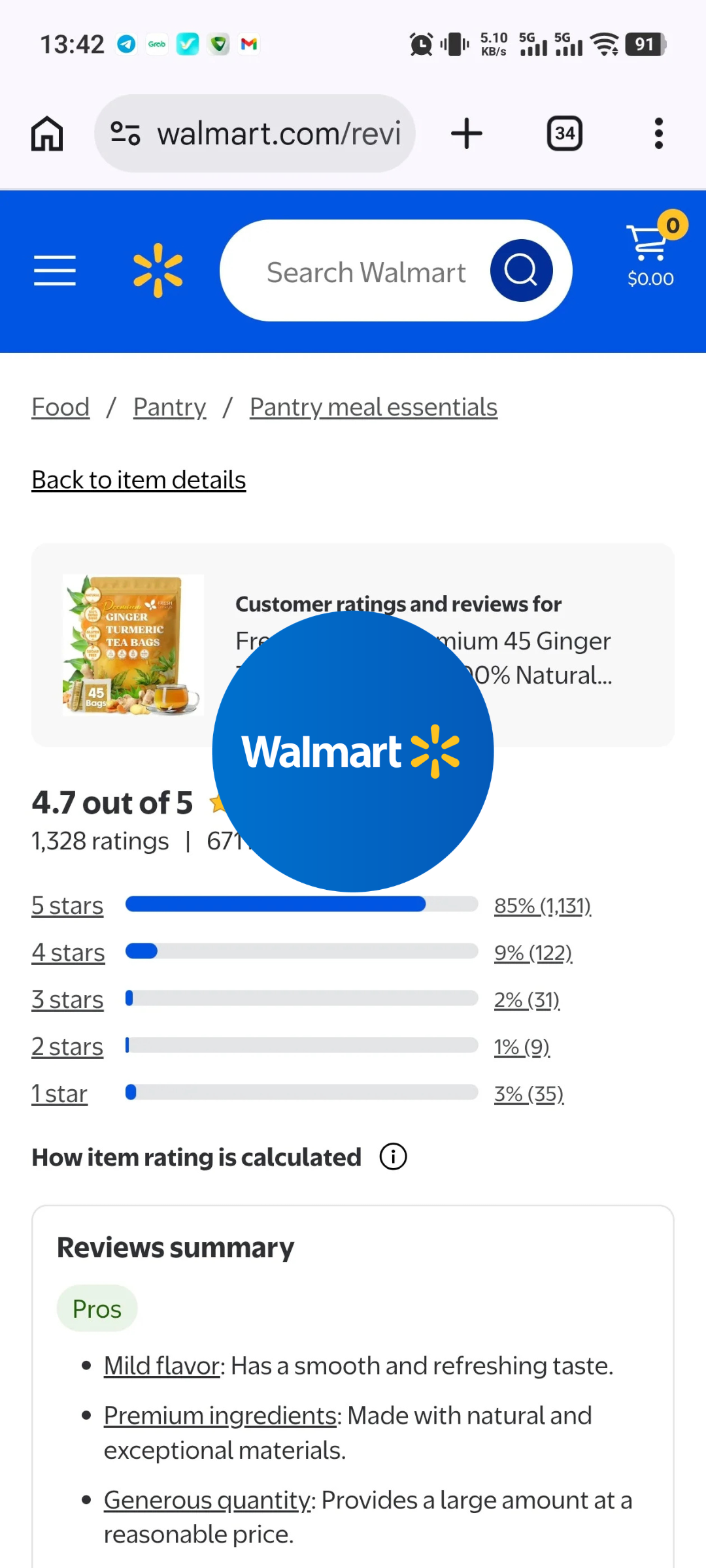 Customer feedback walmart