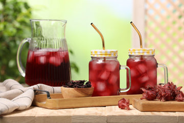 Refresh Your Summer with Homemade Hibiscus Longan Tea
