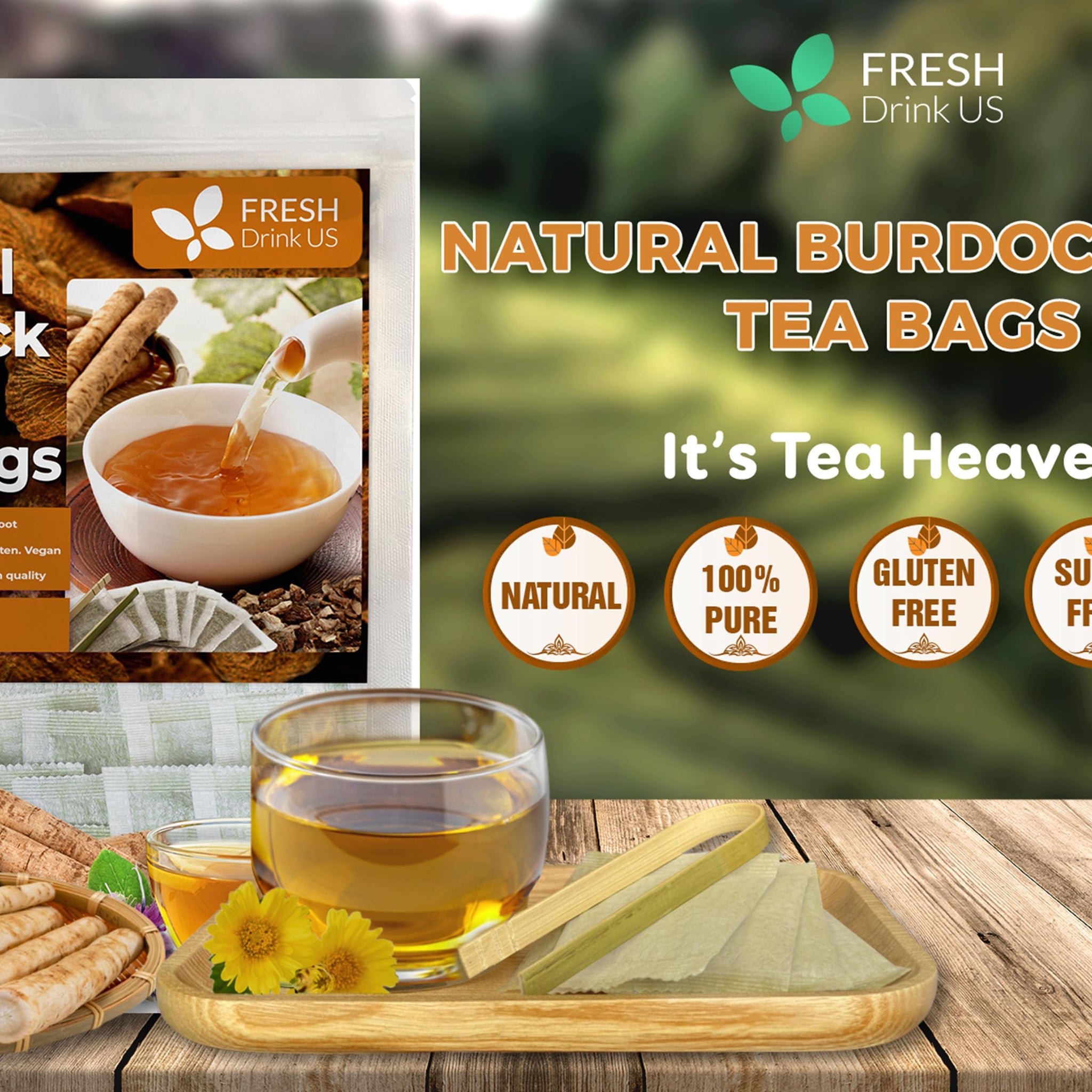 Unveiling the Wellness Wonders of Burdock Root Tea
