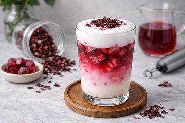 Refreshing Hibiscus Latte Recipe – Easy to Make at Home