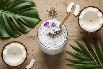 Coconut Milk and Chia Seeds: The Perfect Summer Wellness Drink