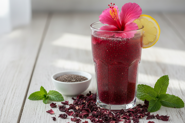 Hibiscus Chia Drink: A Refreshing Wellness Recipe for Hydration and Digestive Support