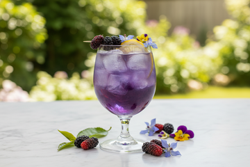 Mulberry Butterfly Tea: A Refreshing Summer Drink Full of Color and Flavor