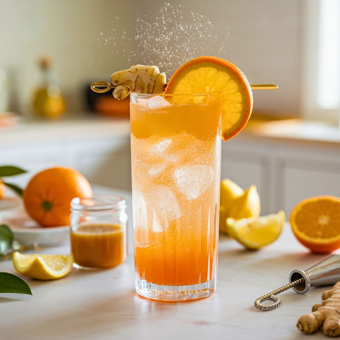 Orange Ginger Cocktail Recipe – Easy & Refreshing Summer Drink