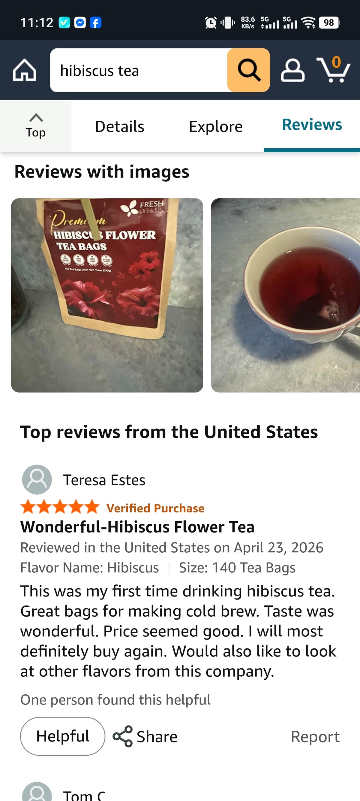Customer Feedback Hibiscus