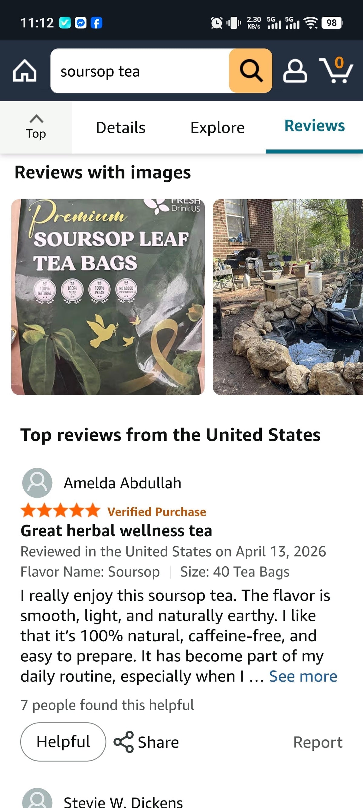 Soursop Tea