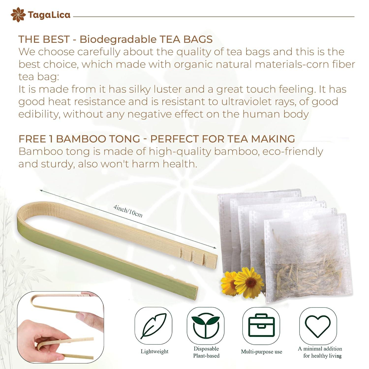 Premium Organic Licorice Root Tea Bags, 100% Natural & Organic, Non-GMO, Pure Licorice Root, Eco-Conscious Tea Bags, Licorice Root Herbal Tea, Licorice Root Tea. No Sugar, No Caffeine, No Gluten, Vegan - FreshDrinkUS - Natural and Premium Herbal Tea