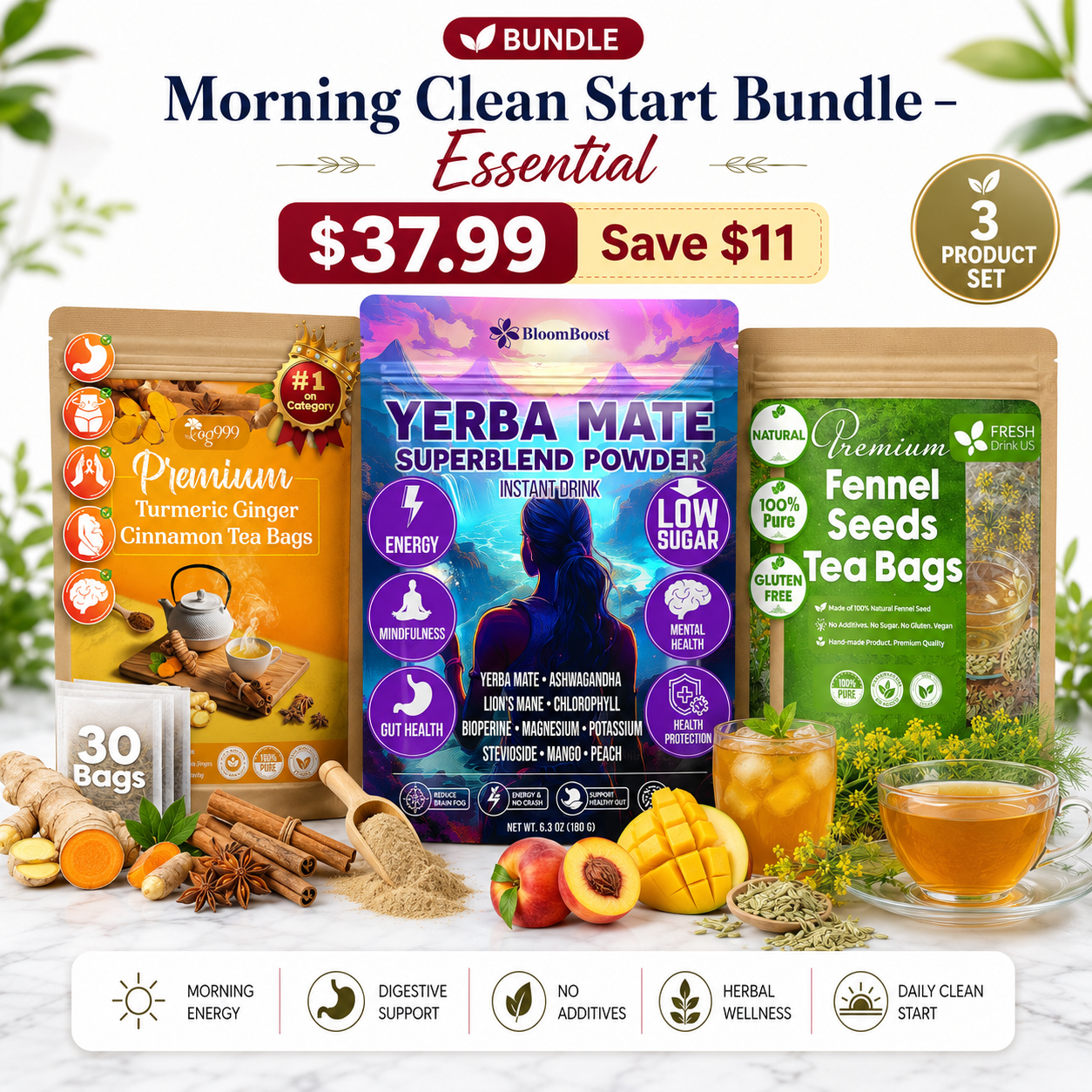 Morning Clean Start Bundle