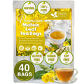 Mullein Leaves Tea Bags, 100% Natural & Pure from Mullein Leaves. Loose Leaves Mullein Herbal Tea. Made with Natural Material Tea Bags. No Sugar, No Caffeine, No Gluten, Vegan. - FreshDrinkUS - Natural and Premium Herbal Tea